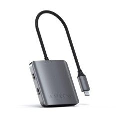 Satechi Hub - 4 x USB-C Desktop Docking Station | Enhance Your Productivity | Model: ST-UC4PHM